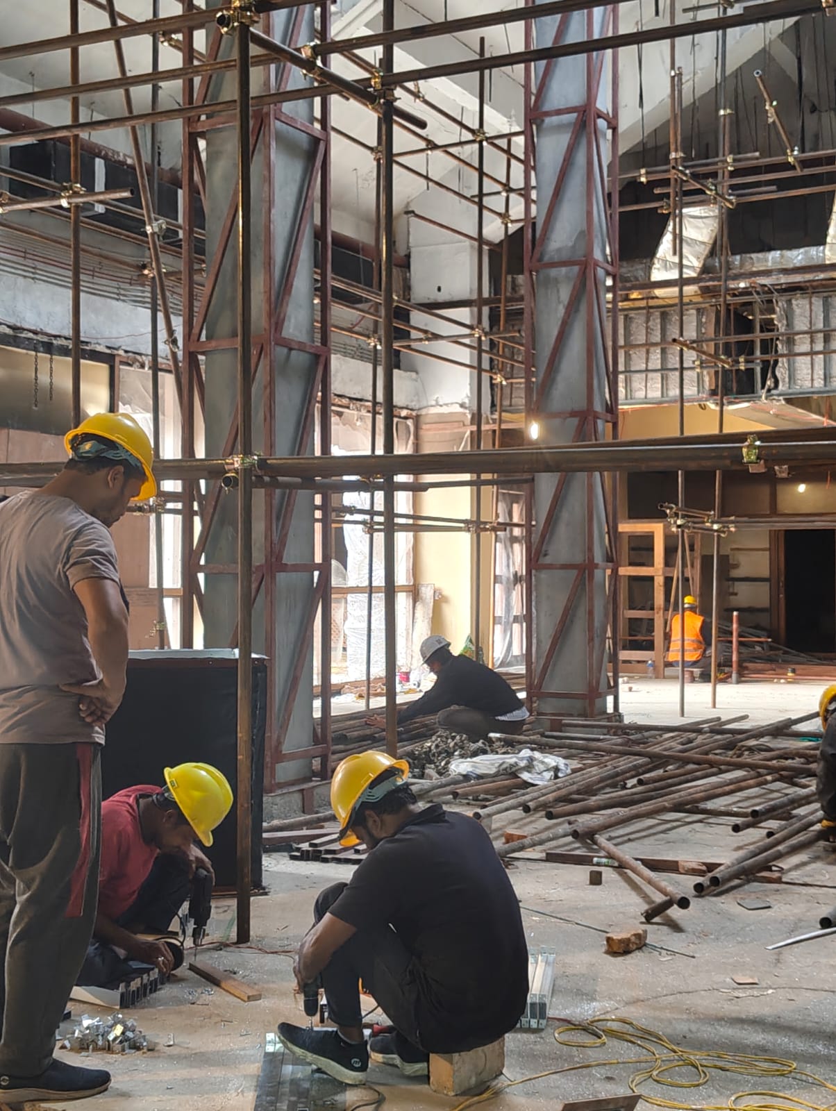 Execution on site