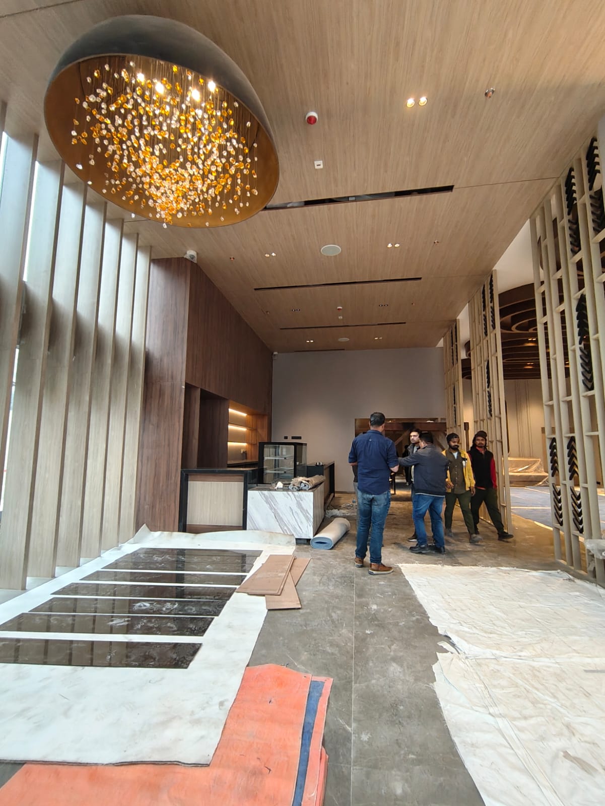Public area works